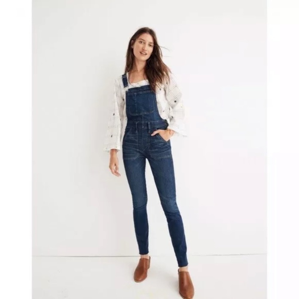 Madewell Skinny Overalls - Groveland Wash